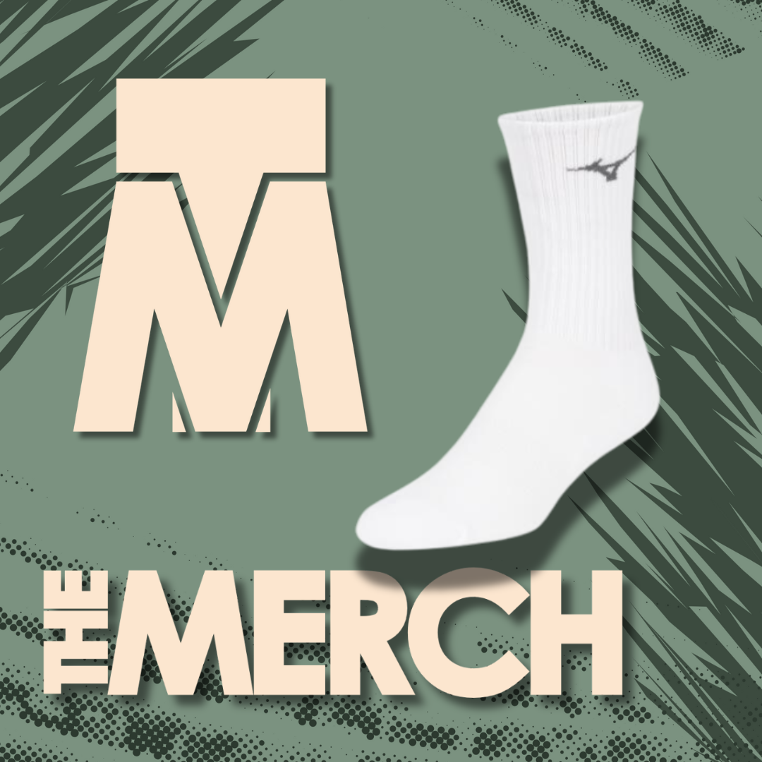 Mizuno Socks - Vital Crew White