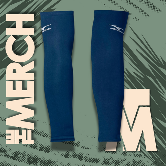 Mizuno Arm Sleeves - Navy