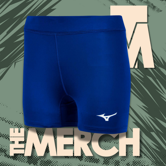 Mizuno Volleyball Short - Women's Vortex 2.0 4" Inseam Royal