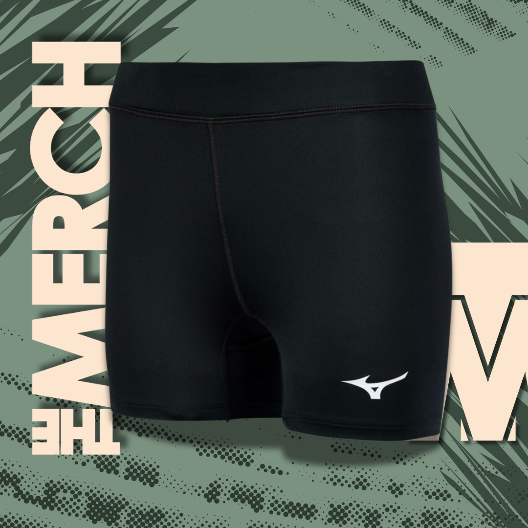 Mizuno Volleyball Short - Women's Vortex 2.0 4" Inseam Black