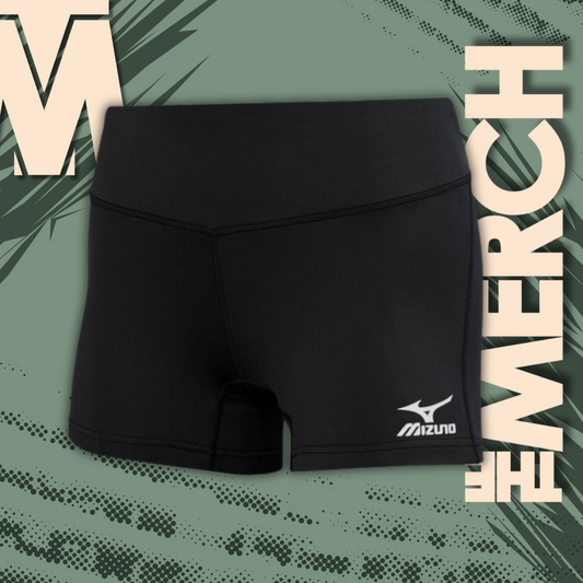 Mizuno Volleyball Short - Women's Victory 3.5" Inseam Black
