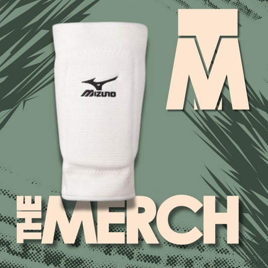 Mizuno Volleyball Knee Pads - T10 Plus White