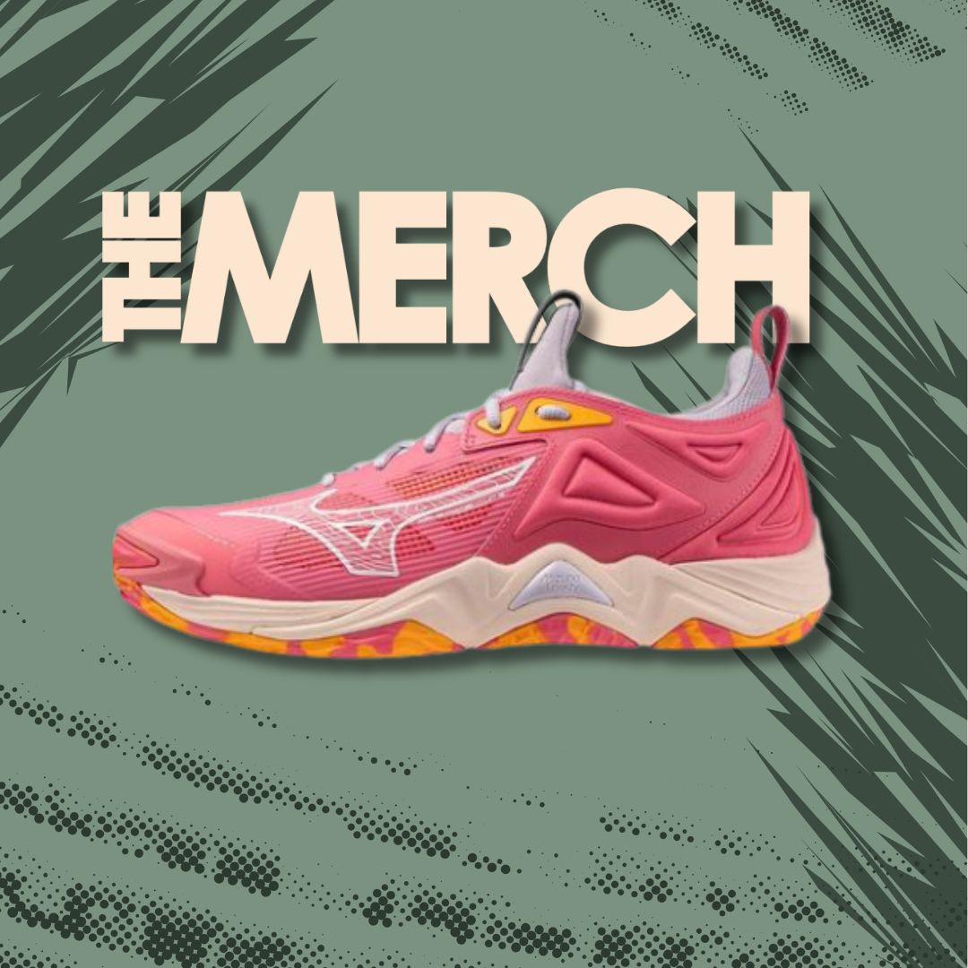 Mizuno Volleyball Shoe - Wave Momentum 3 Unisex Rosebud