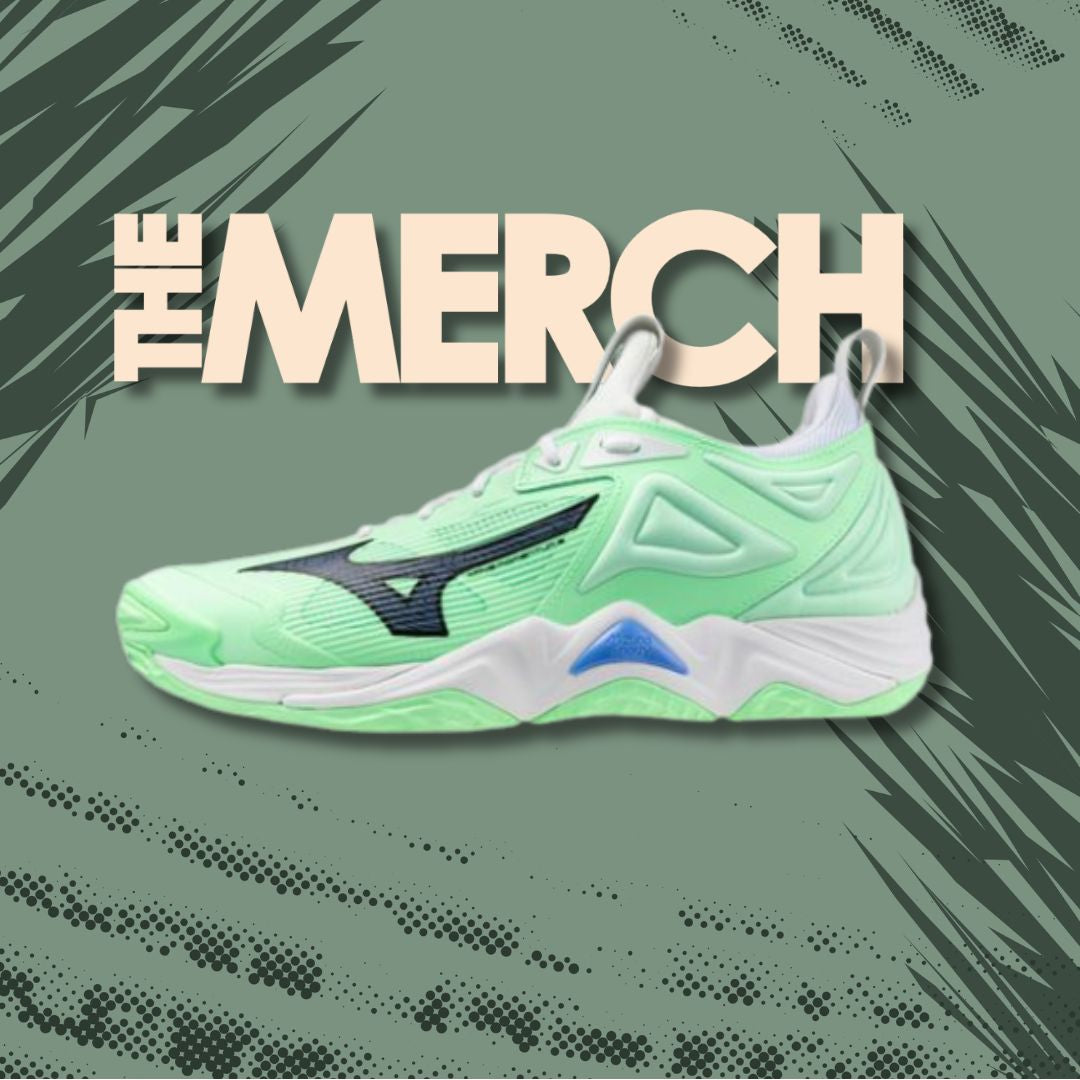Mizuno Volleyball Shoe - Wave Momentum 3 Unisex Neon Mint White
