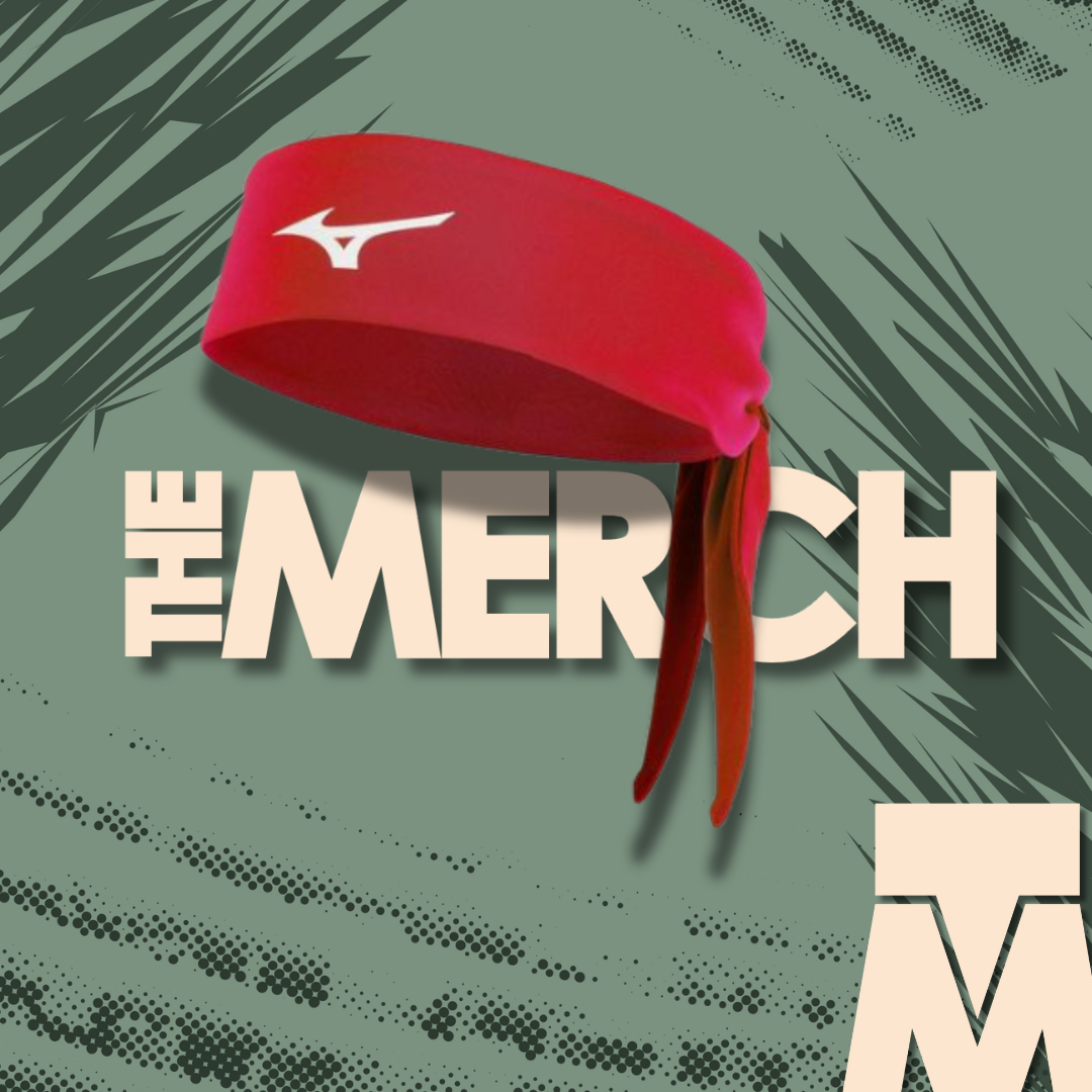 Mizuno Headband Knotted - Red