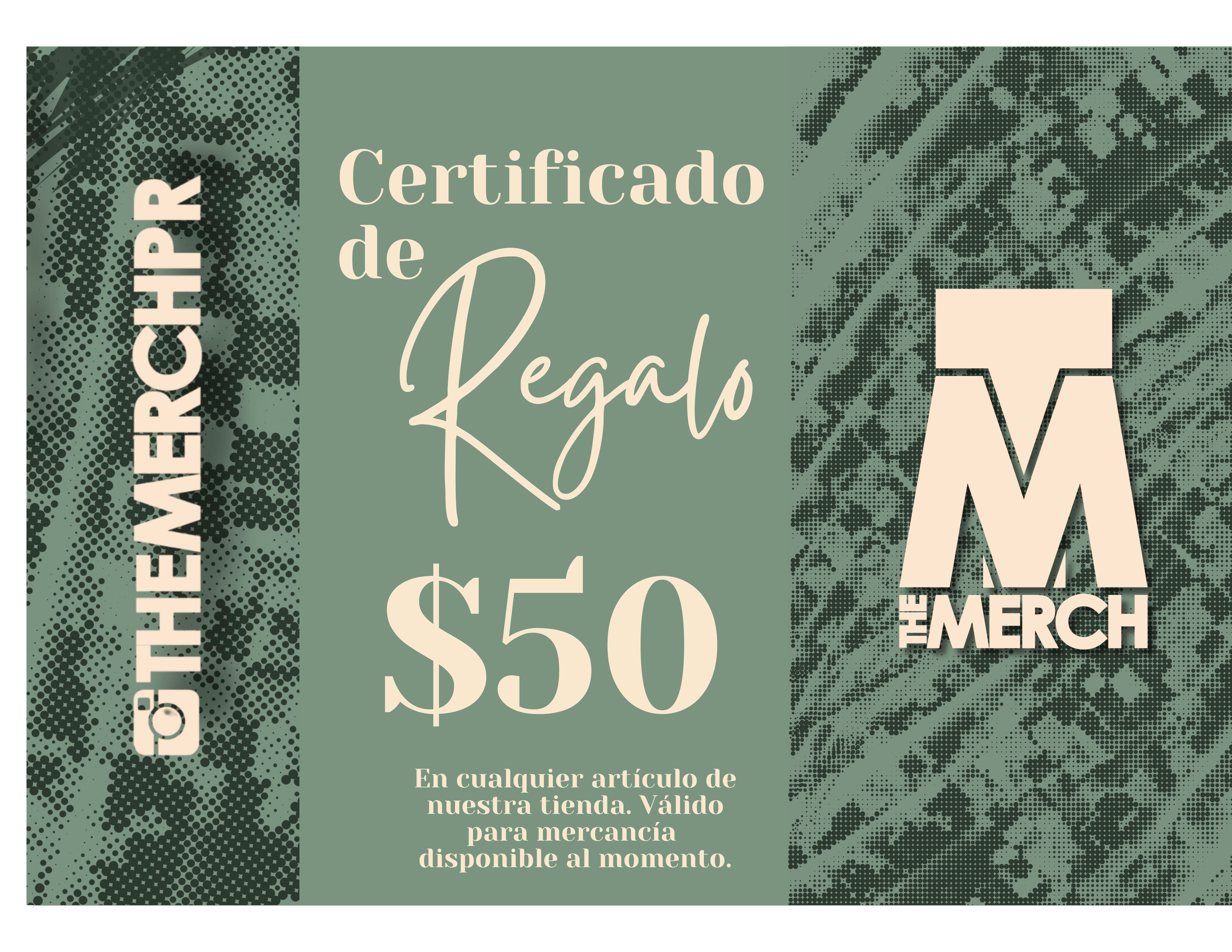 Certificado de Regalo