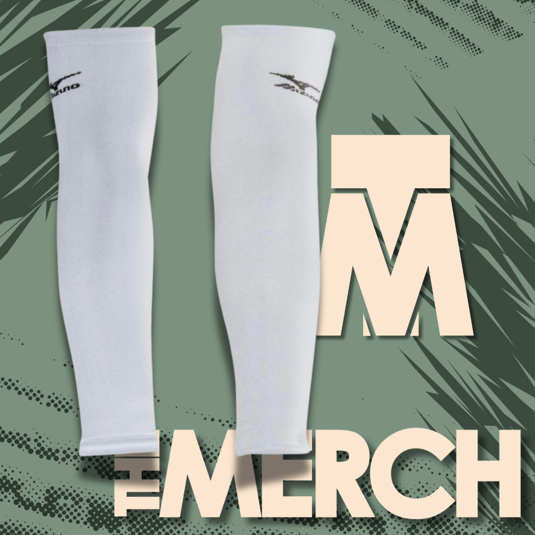 Mizuno Arm Sleeves - White