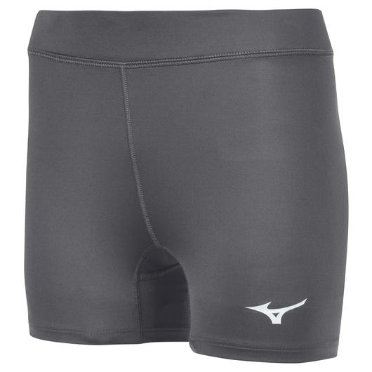 Mizuno Volleyball Short - Women's Vortex 2.0 4" Inseam Quiet Shade