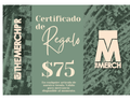 Certificado de Regalo