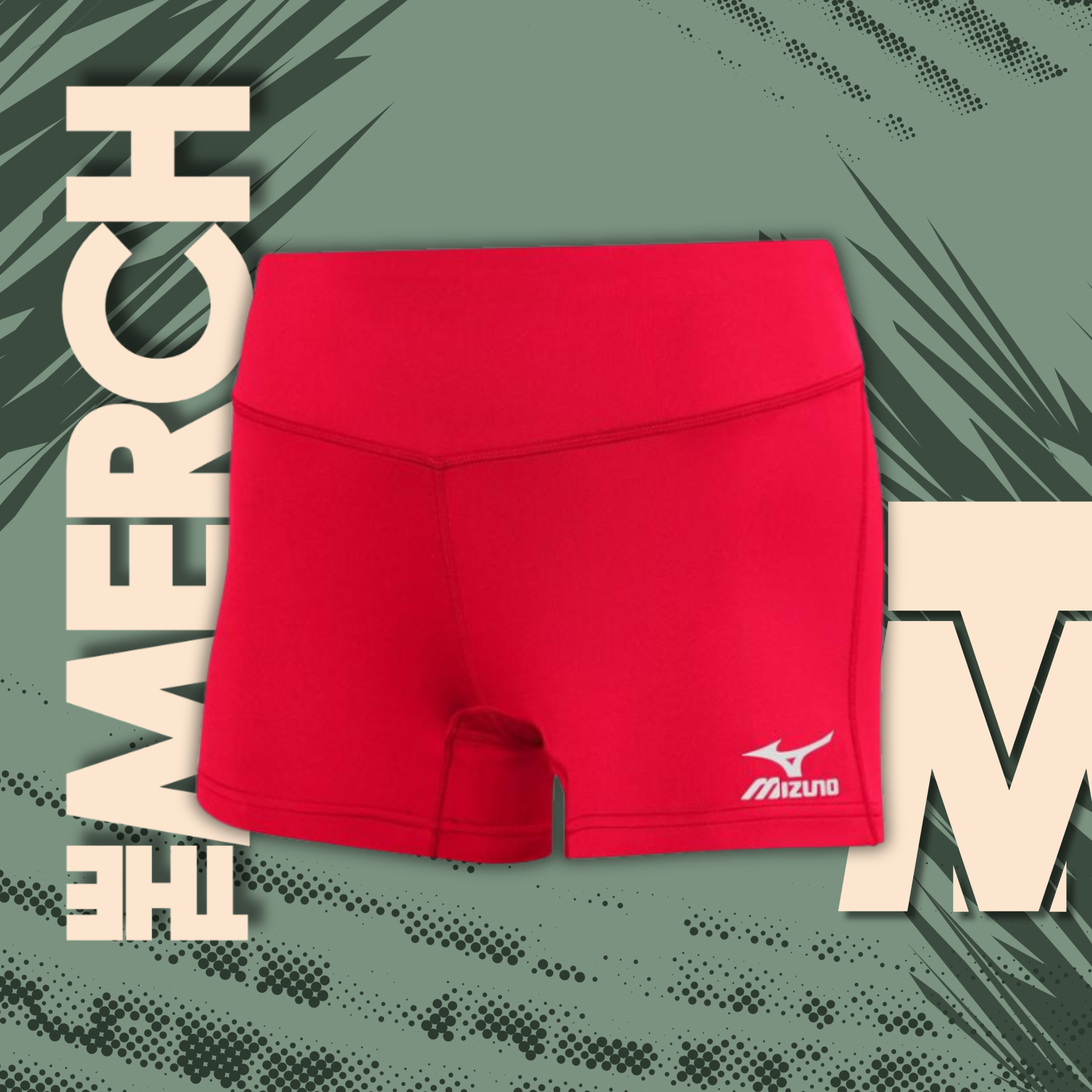 Mizuno Volleyball Short - Women's Victory 3.5" Inseam Red