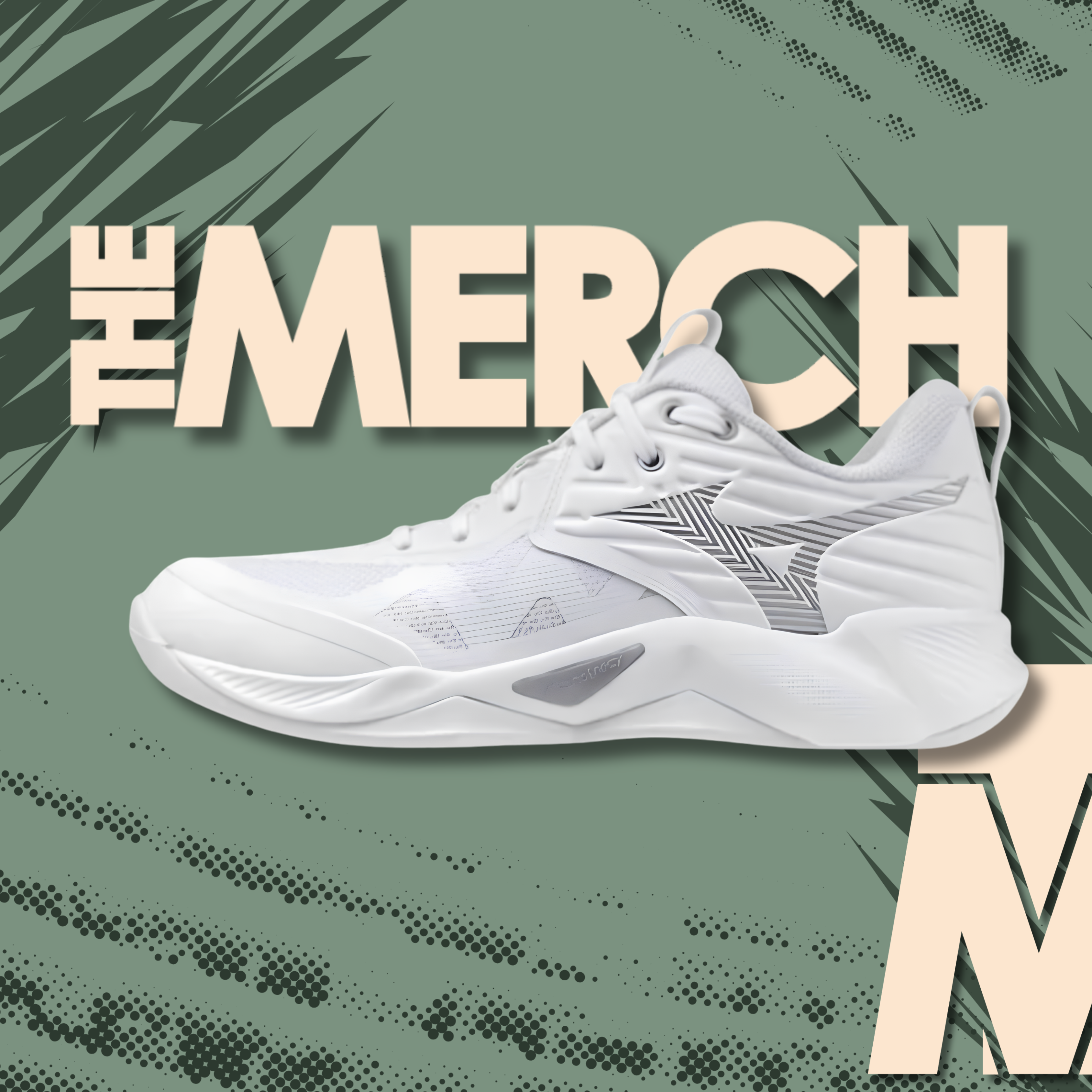 Women's Wave Momentum Pro Volleyball Shoe - White / Silver