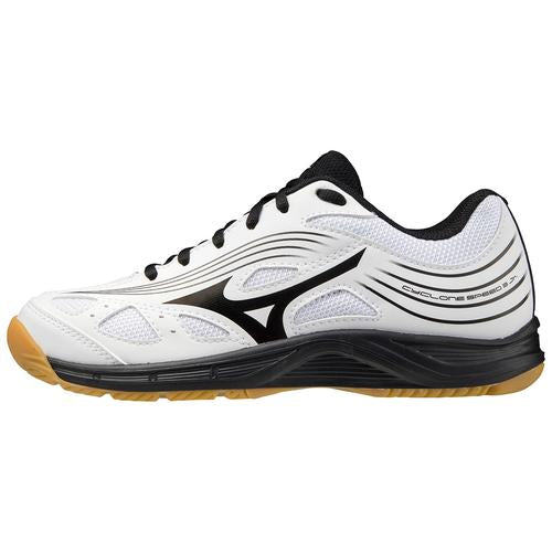 Mizuno Youth Volleyball Shoe - Cyclone Speed 3 Jr. White