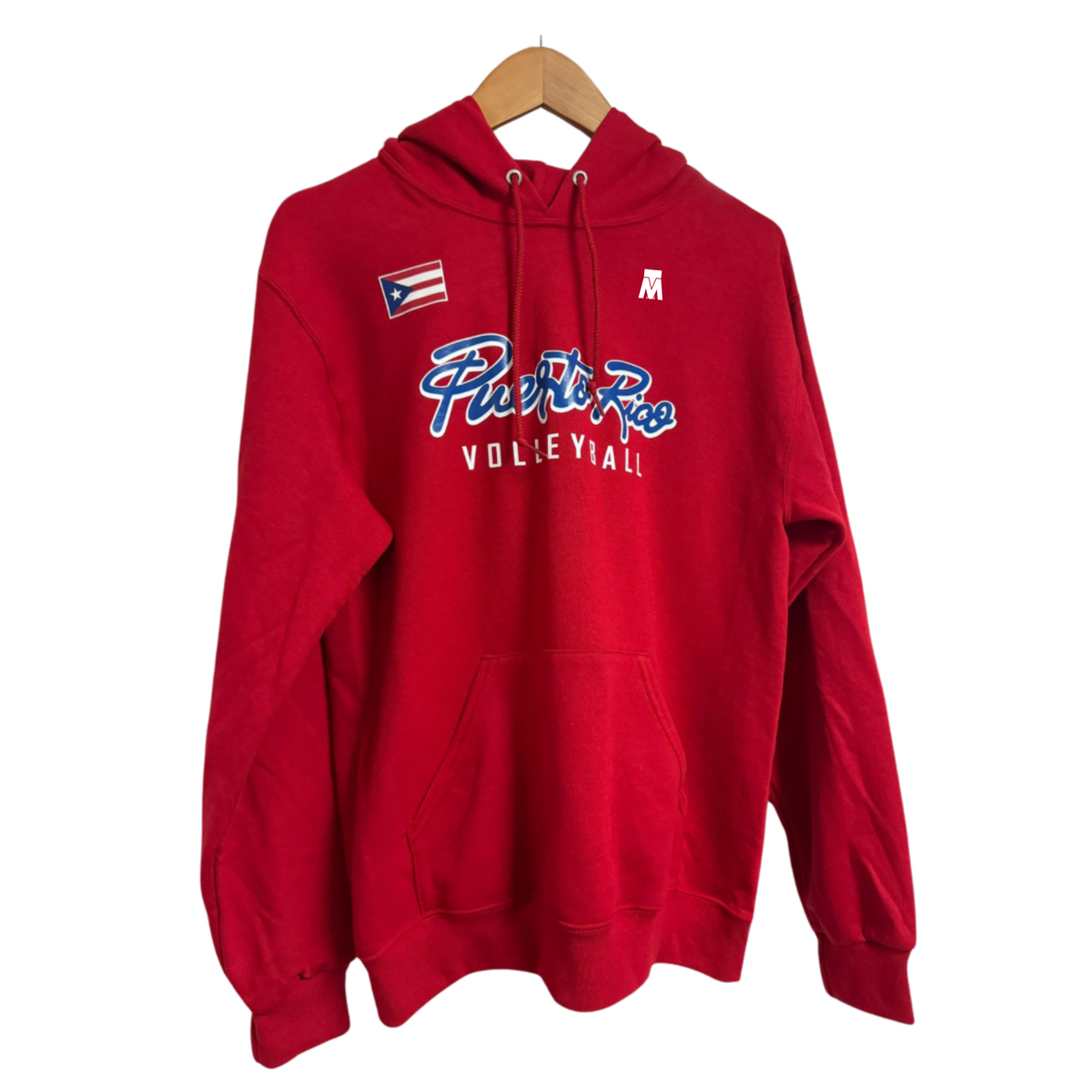 Puerto Rico Volleyball Hoodie - Red (Pre-order)