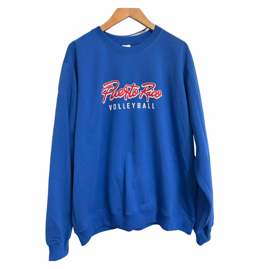 Puerto Rico Volleyball Sweatshirt - Royal (Pre-order)