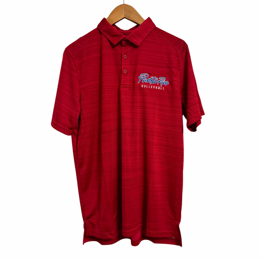 Puerto Rico Volleyball Polo - Red (Pre-order)